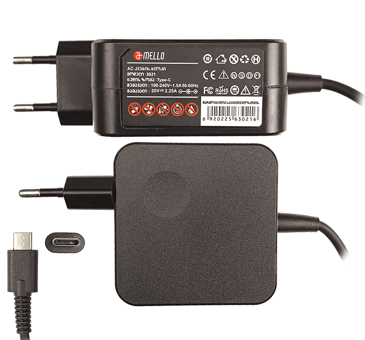   Mello #3021 Type C charger 45w